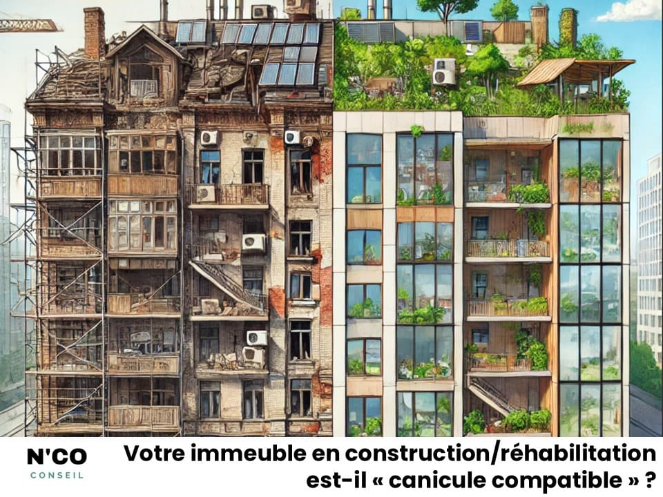 Votre immeuble en réhabilitation ou en construction est-il « canicule compatible » ?