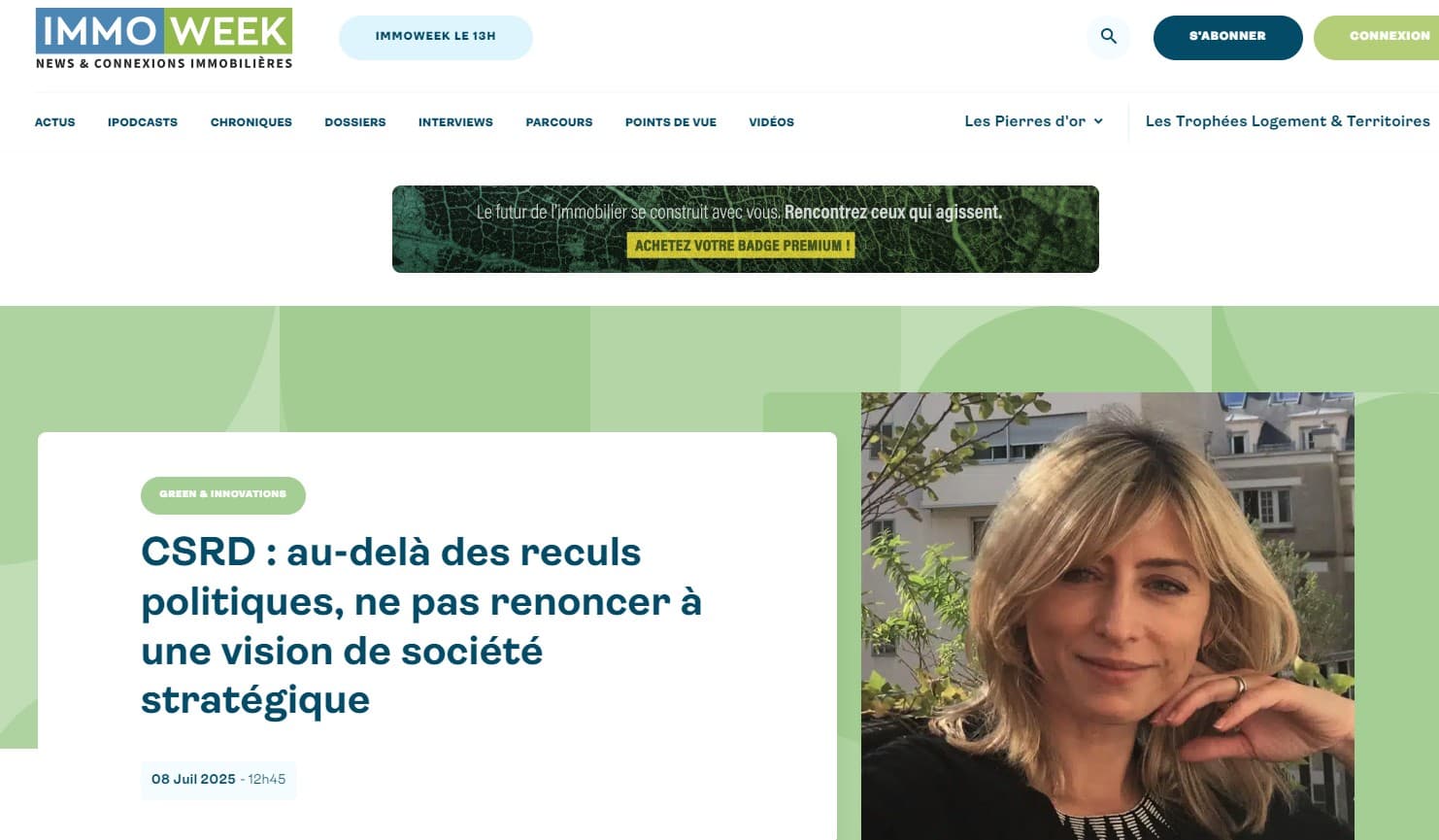 CSRD : au-delà des reculs politiques, ne pas renoncer à une vision de société stratégique